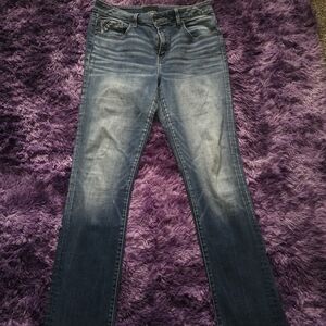 Buckle Women's Faded Blue Skinny Jeans